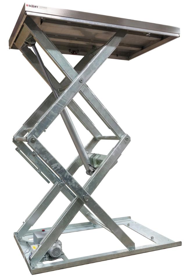 TSD1500 Galvanized vertical lift table