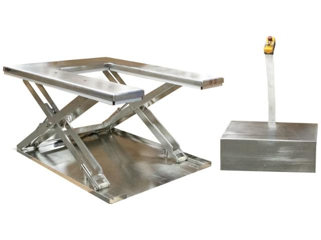 IU600SST løftebord rustfritt stål