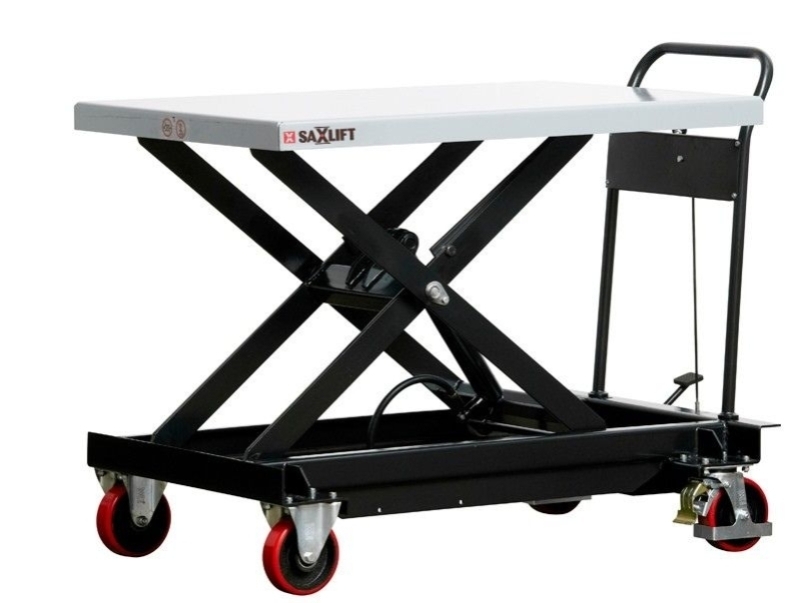 IZ500L manual mobile scissor lift table